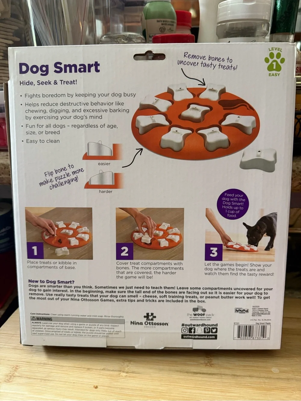 Outward Hound Nina Ottosson Dog Smart Puzzle Interactive Slow Feeder